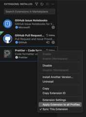 Apply an extension to all Profiles