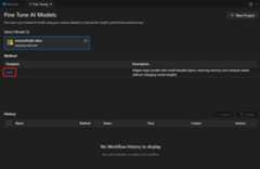 Screenshot of selecting LoRA method.