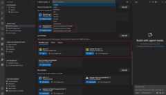 Screenshot of local model support