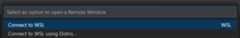 WSL extension commands