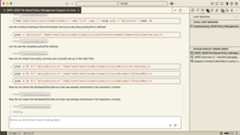 Screenshot showing Coding Agent progress.
