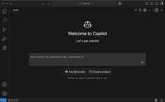 Screenshot that shows the Chat view maximized.