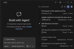 Screenshot showing all sessions side-by-side with the Chat view.