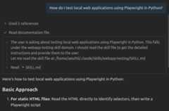 Screenshot that shows reusing Claude skills in chat in VS Code.