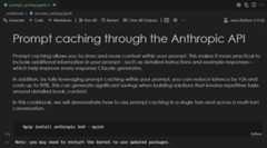 Screenshot that shows a custom font for rendered Markdown cells.