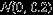 ${ \mathcal N }(0,0.2)$