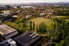 Ariel view of ANU Campus