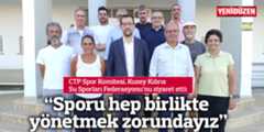 “Sporu hep birlikte yönetmek zorundayız”