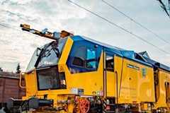 Plasser & Theurer will display a Unimat 09-4x4/4S E³ electro-diesel tamping machine in the outdoor area.