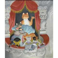 Original Artwork: Orlando at the Opera.