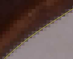 Original tutorial image with marks