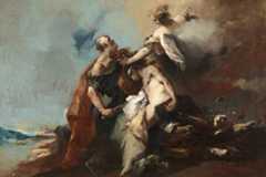 The Sacrifice of Isaac by Francesco Guardi, 1750s