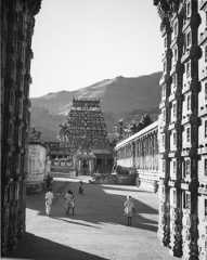 View through the Raja Gopuram entrance