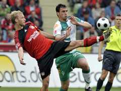 Simon Rolfes schneller als Hugo Almeida