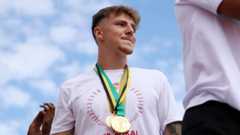 Holte in der Saison 2024/25 mit dem VfB den DFB-Pokal: Finn Jeltsch.