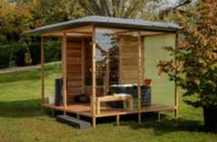 This Modular Sauna Embodies the Agility of Italian Brand Agape