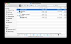 Une simple structure de répertoires. Le répertoire parent s'appelle creating-hyperlinks et contient deux fichiers appelés index.html et contacts.html, et deux répertoires appelés projects et pdfs, qui contiennent respectivement un fichier index.html et un fichier project-brief.pdf.