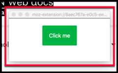 Example of a simple bundled page displayed as a detached panel.