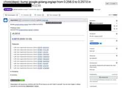 google.golang.org/apiのアップデートのPR
