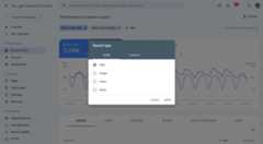 Search type filter in the Performance report in Search Console