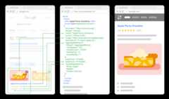 How a recipe web page's structured data can influence a rich result in Google Search