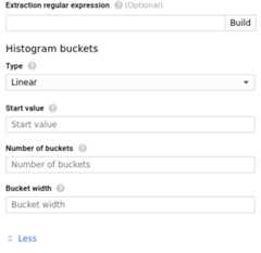 Histogram buckets