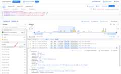 The top remove IP addresses appear in theLogs Explorer.