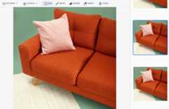 A sample edited image depicts the couch and rug in the input example without lemons