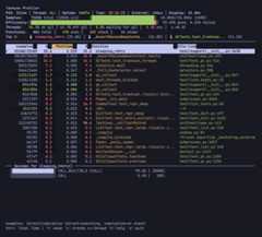 Tachyon live mode with opcode panel