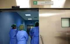 Zona de quirófanos del Hospital de Alta Resolución de Écija (Sevilla).