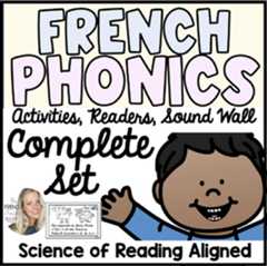 Preview of FRENCH SCIENCE OF READING ~ The Complete Set (Decodable Readers, Activities)