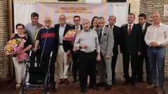 Una imagen del homenaje a Antonio Llamas Una imagen del homenaje a Antonio Llamas