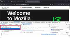 content script in debug