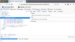 popup in inspector screenshot