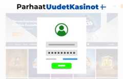 Uudet nettikasinot rekisteröitymisprosessissa