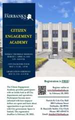Citizen engagement academy flyer