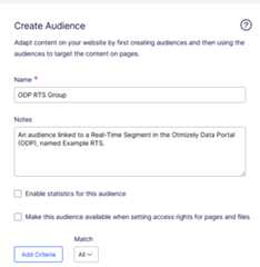 Name and Notes fields