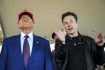 Donald Trump et Elon Musk à Boca Chica, au Texas, le 19 novembre 2024.