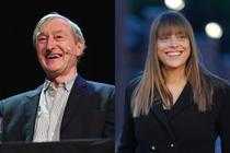 L’écrivain britannique Julian Barnes et la réalisatrice française Alice Winocour.