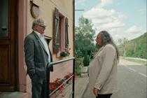 Rodolphe Burger et Francis Soetens dans « Sainte-Marie-aux-Mines », de Claude Schmitz.