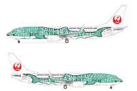 ジンベエジェットに“緑の3号機”登場! JTA、「結ジンベエ」今年度中に就航の画像