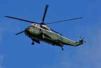 ニュース画像:米海兵隊VH-3D「マリーン・ワン」が首都圏を飛行! トランプ大統領訪日準備進む
