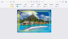 JavaScript Image Editor Frame