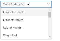 JavaScript MultiSelect Dropdown with case sensitivity.
