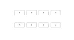 JavaScript OTP Input placeholder