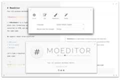Moeditor About