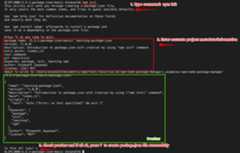Package.json with npm init Package.json with npm init