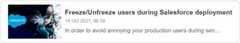How to freeze / unfreeze users during a Salesforce deployment