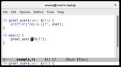 racer eldoc screenshot