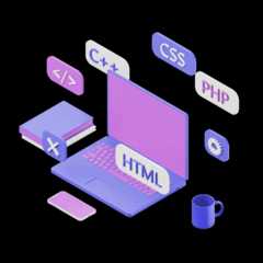 Web development laptop with hovering skills (GIF) GIF6 failed to load